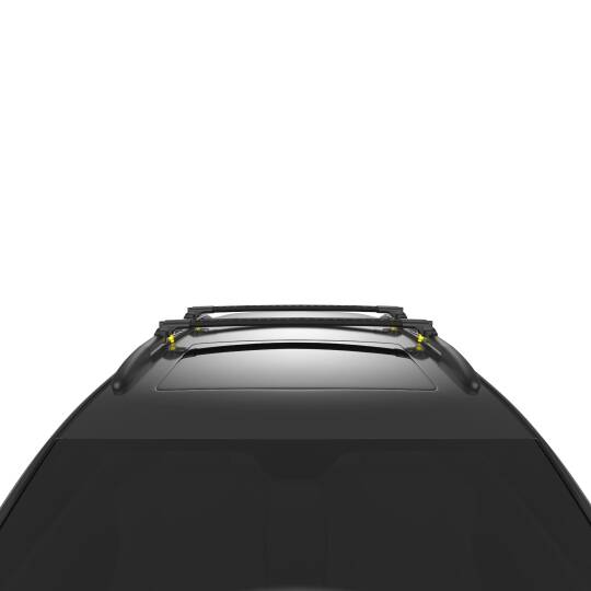 TURTLE Fits Volkswagen Tourmalinean (5T) 2015-2025 Roof Rack Air1 Black - 4