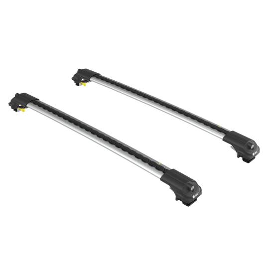 TURTLE Fits Volkswagen Tourmalinean (5T) 2015-2025 Roof Rack Air1 Silver - 5