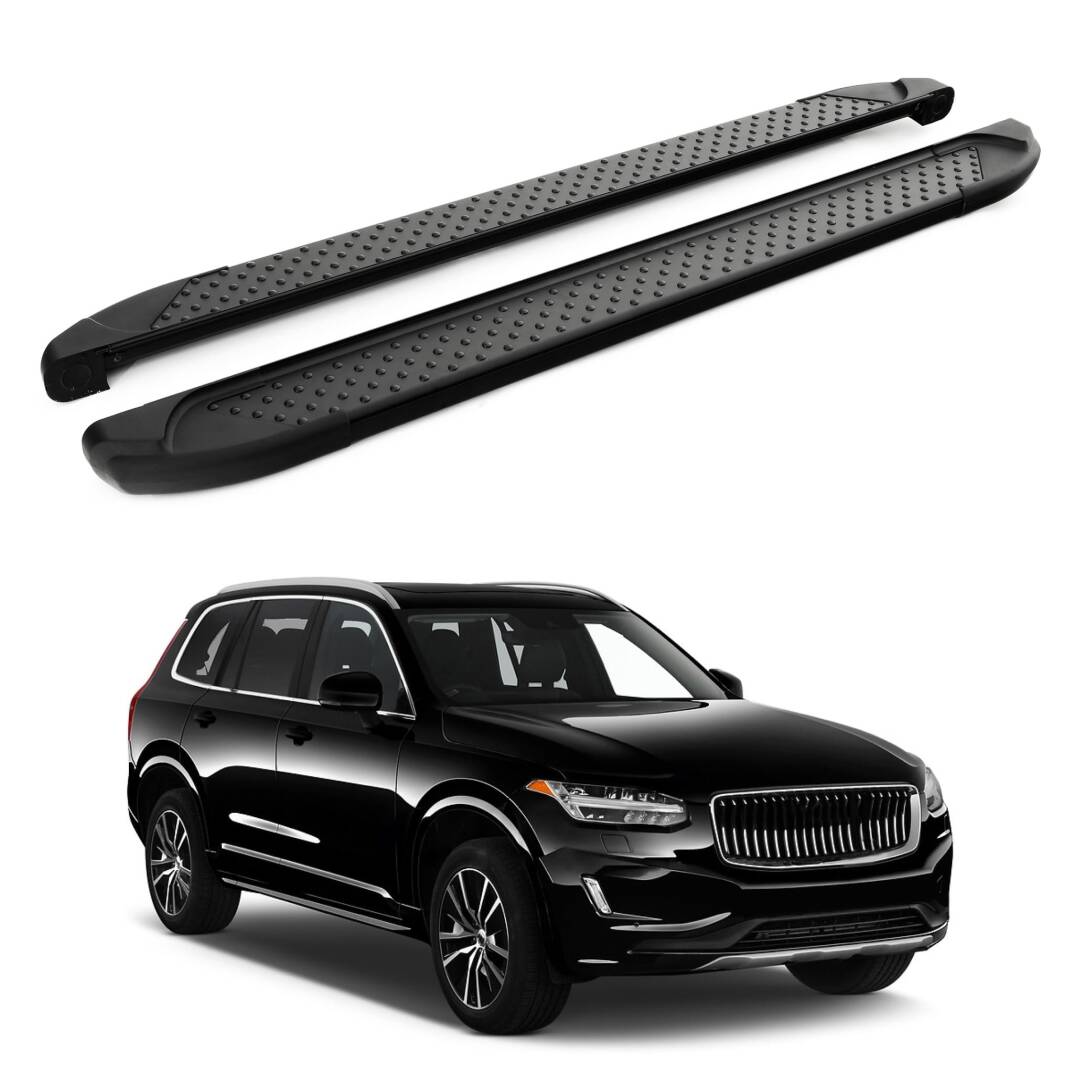 TURTLE Fits Volvo Xc90 2015-2025 Side Step Sapphire V1 Black - 1