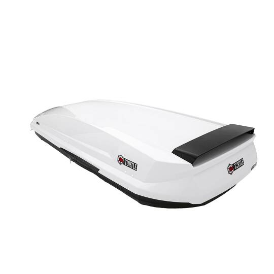 TURTLE Tirol 420L Roof Box Glossy White - 4