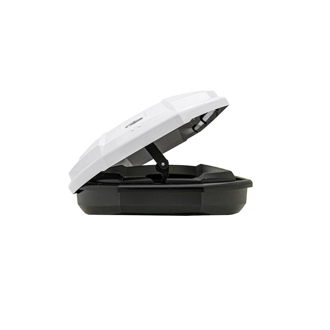 TURTLE Tirol 420L Roof Box Glossy White - 6