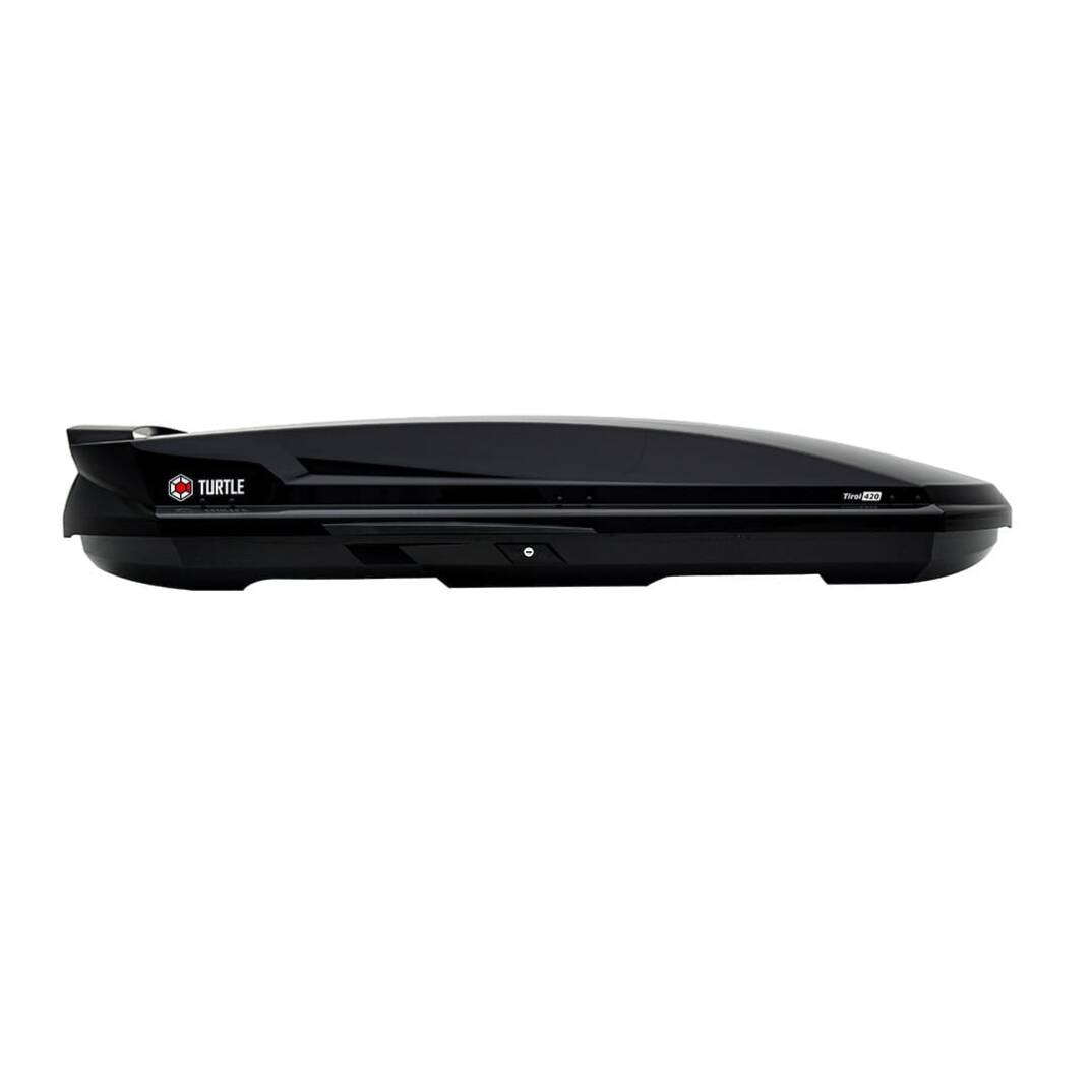 TURTLE Tirol 420L Roof Box Piano Black - 3