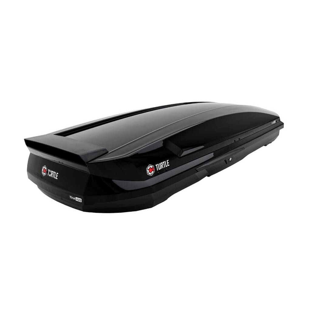 TURTLE Tirol 420L Roof Box Piano Black - 4