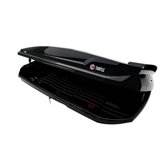 TURTLE Tirol 420L Roof Box Piano Black - 5