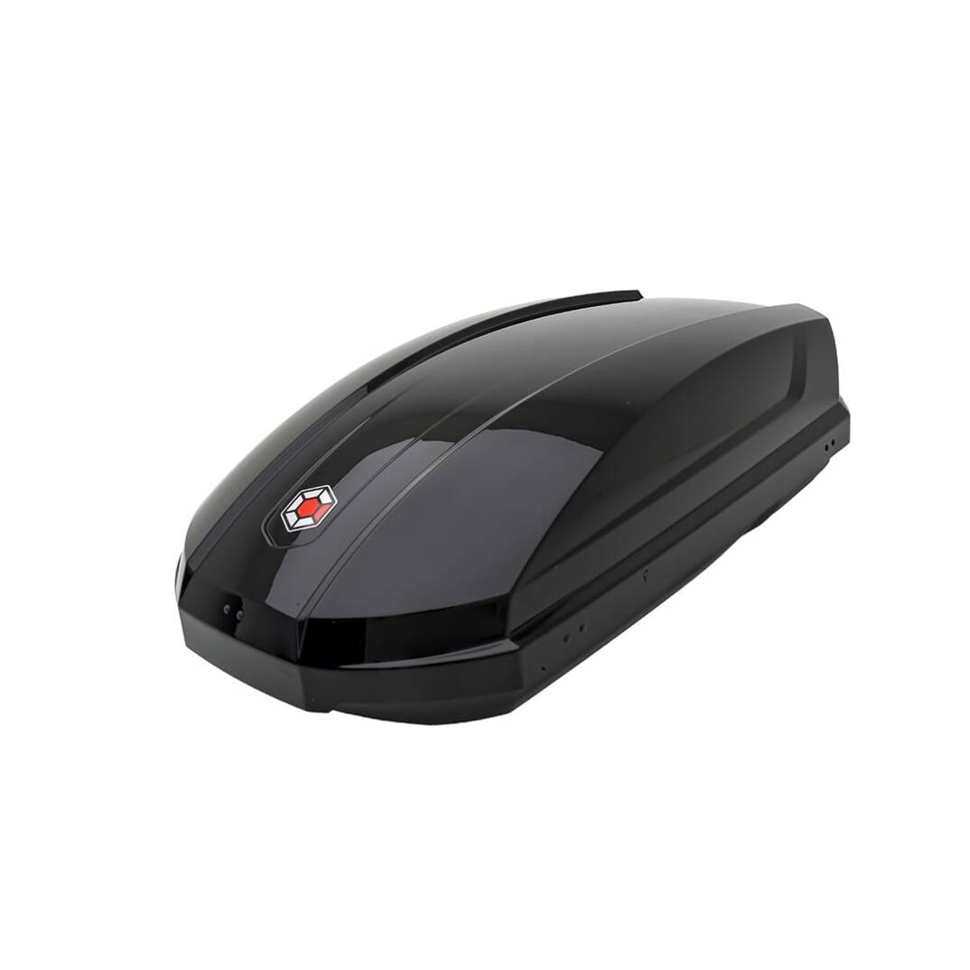 TURTLE Yetti 300L Roof Box Piano Black - 2