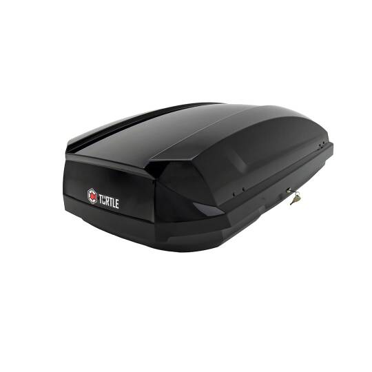 TURTLE Yetti 300L Roof Box Piano Black - 4