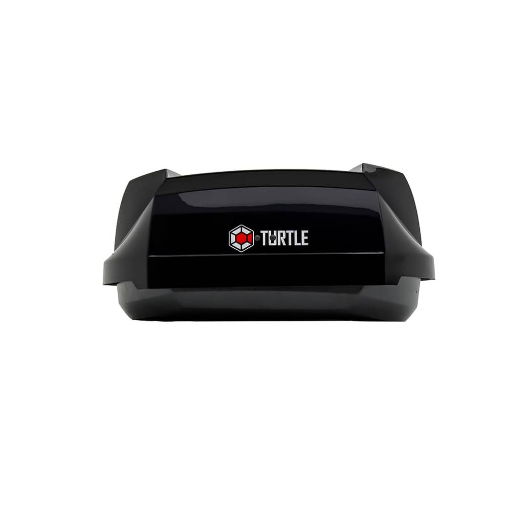TURTLE Yetti 300L Roof Box Piano Black - 6